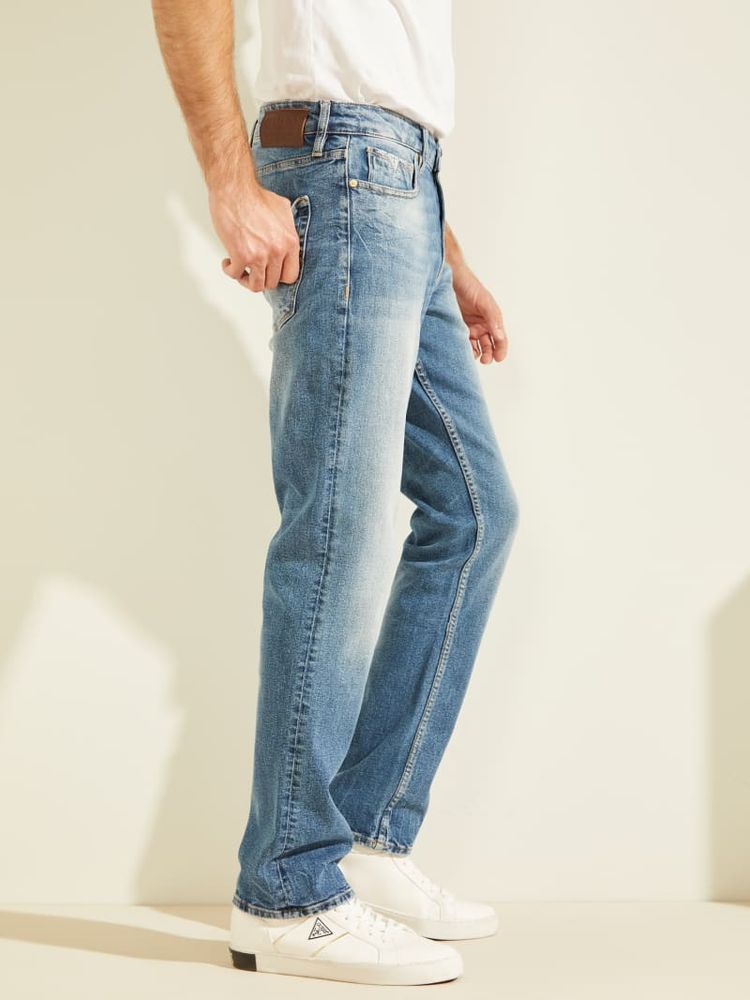 Guess regular straight hotsell jeans