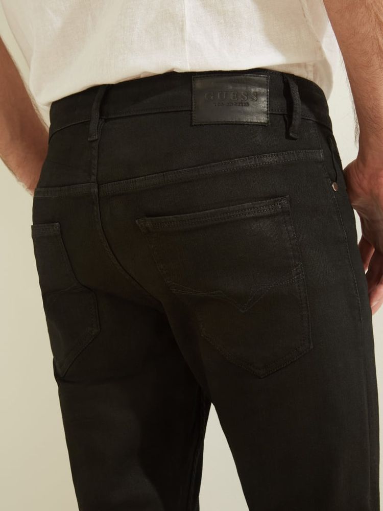 Guess coated hot sale skinny jeans