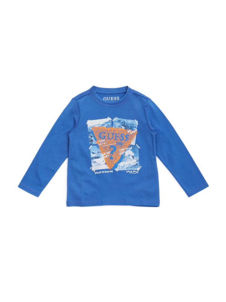 Guess logo long sleeve store
