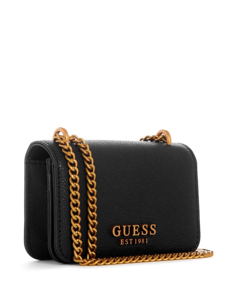 GUESS Noelle Pebbled Micro Mini Convertible Crossbody | Mall of
