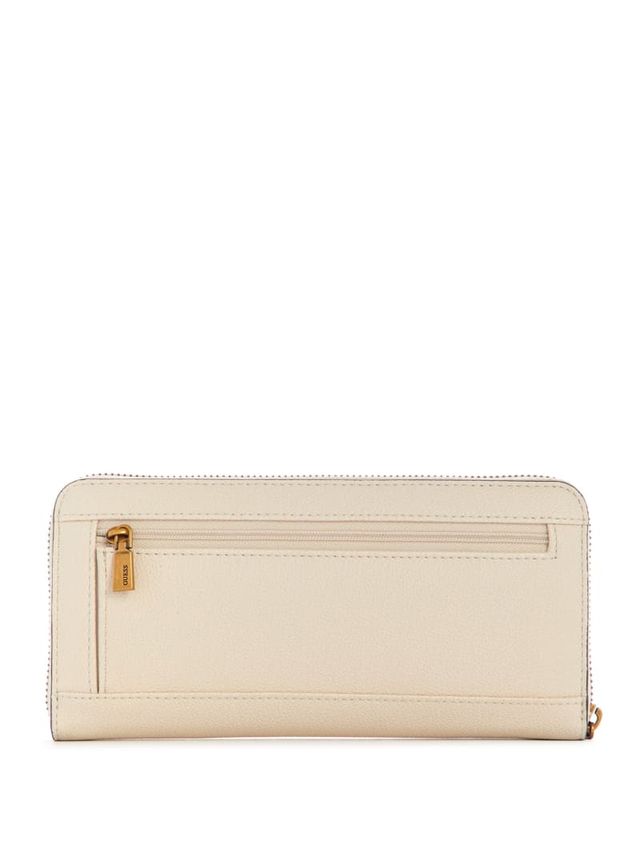 Guess large zip around wallet sales