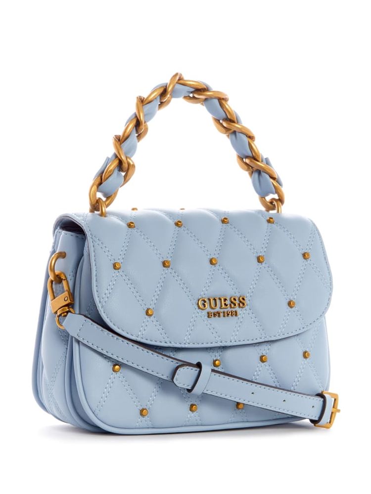 Guess blue shoulder on sale bag