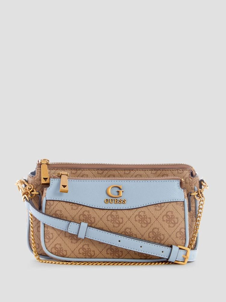 GUESS Nell Logo Double Pouch Crossbody | Mall of America®
