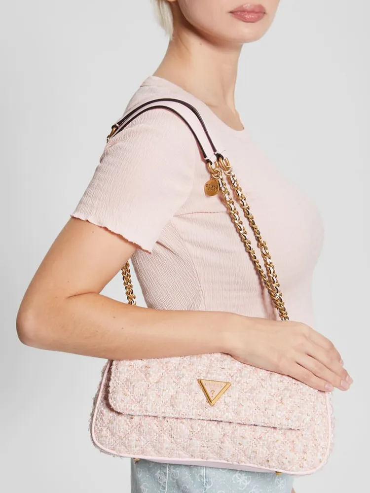 GUESS Giully Tweed Convertible Crossbody | Mall of America®