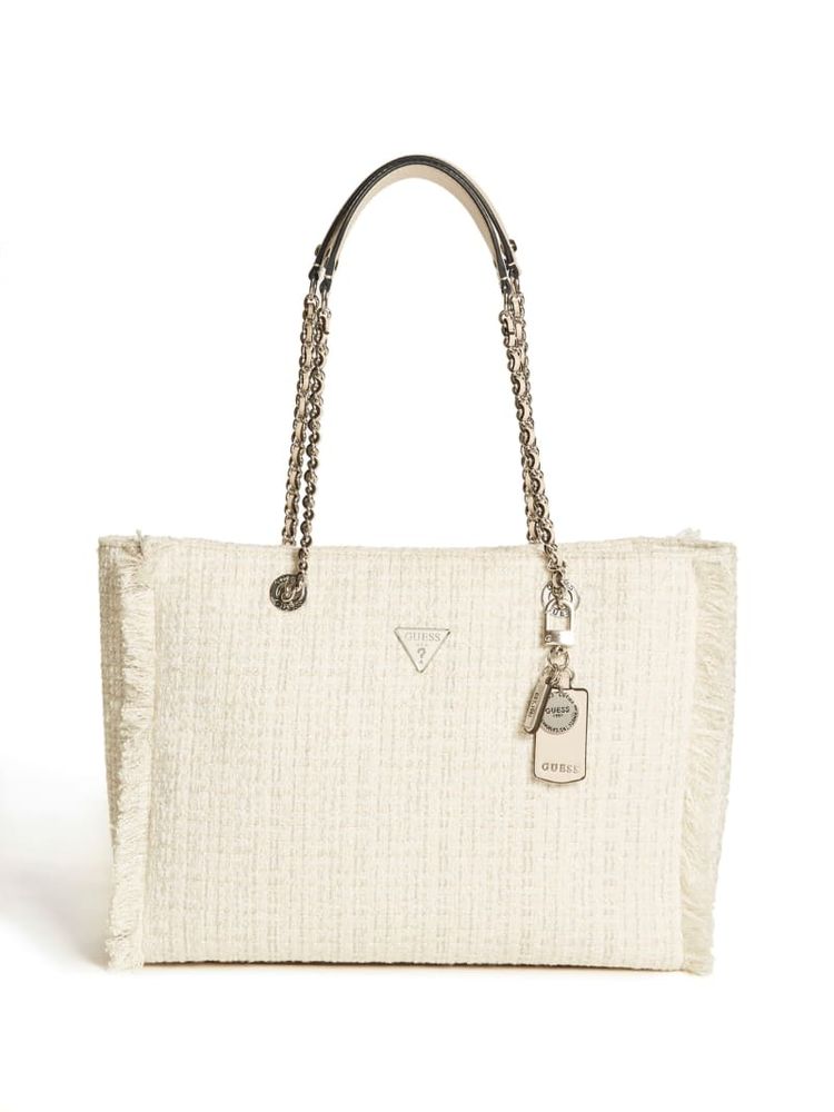 Guess cessily tweed bag best sale