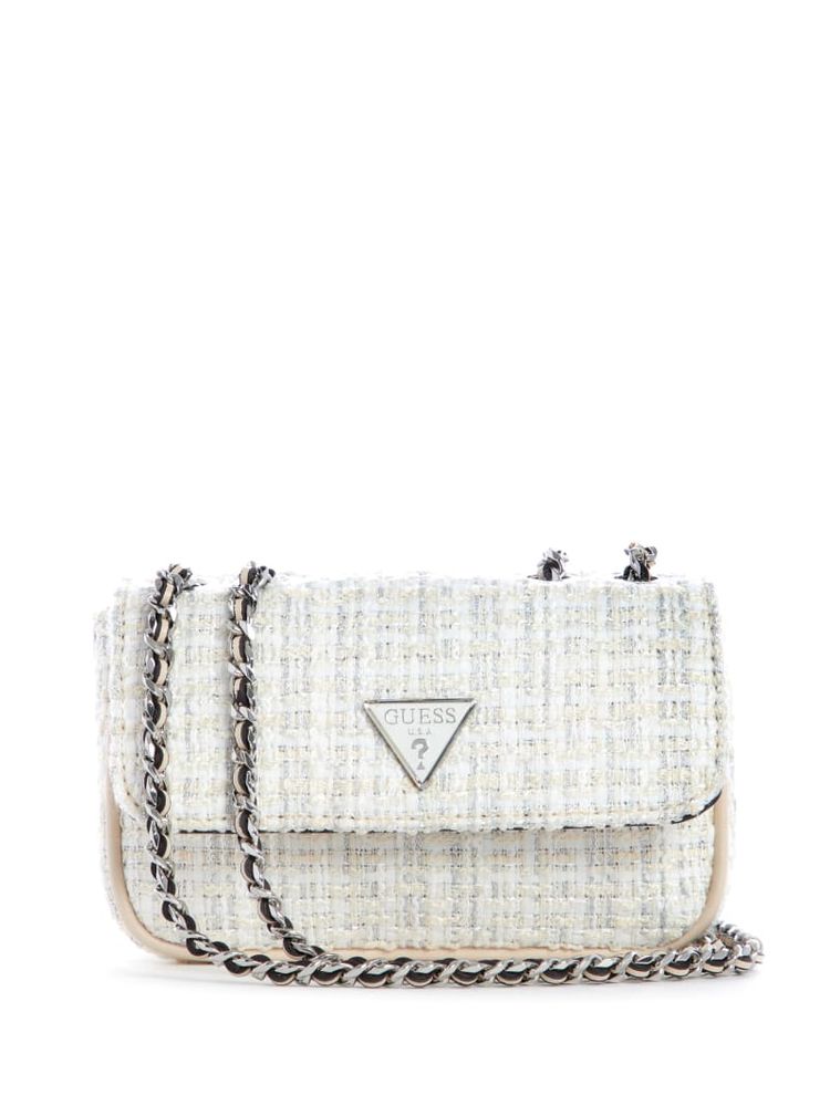 GUESS Cessily Tweed Convertible Mini Bag | Mall of America®