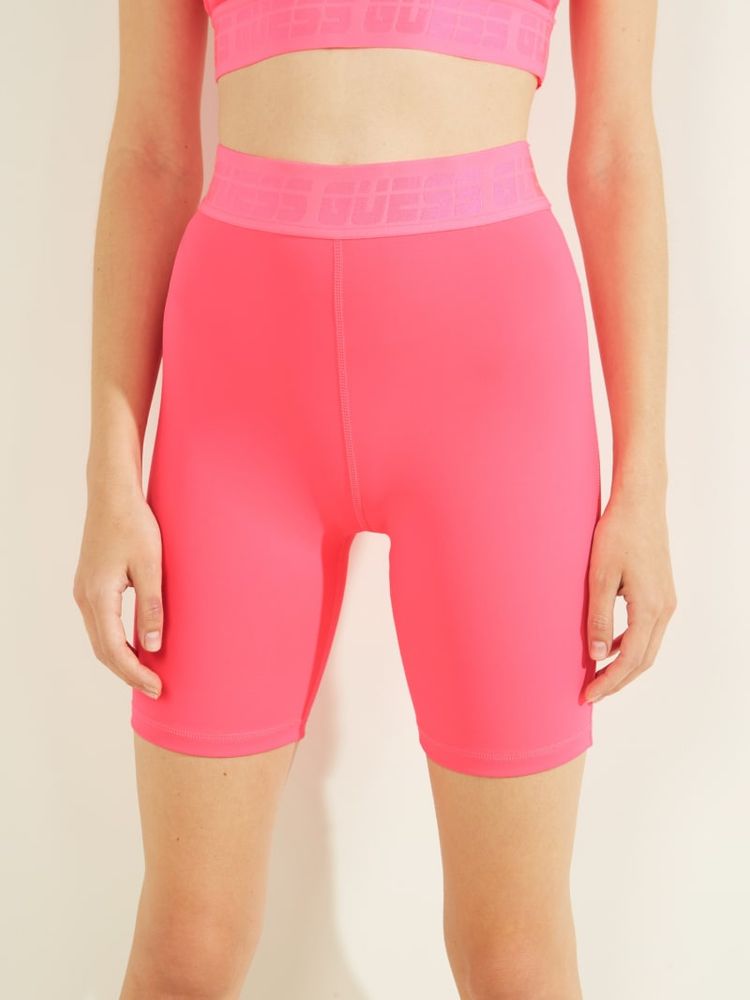 Guess biker shorts best sale