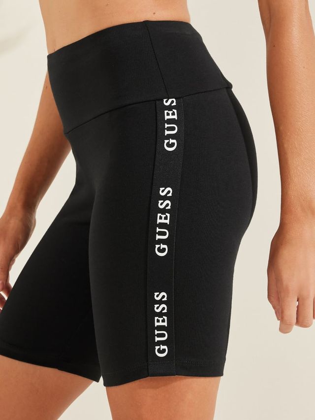 Guess biker best sale shorts
