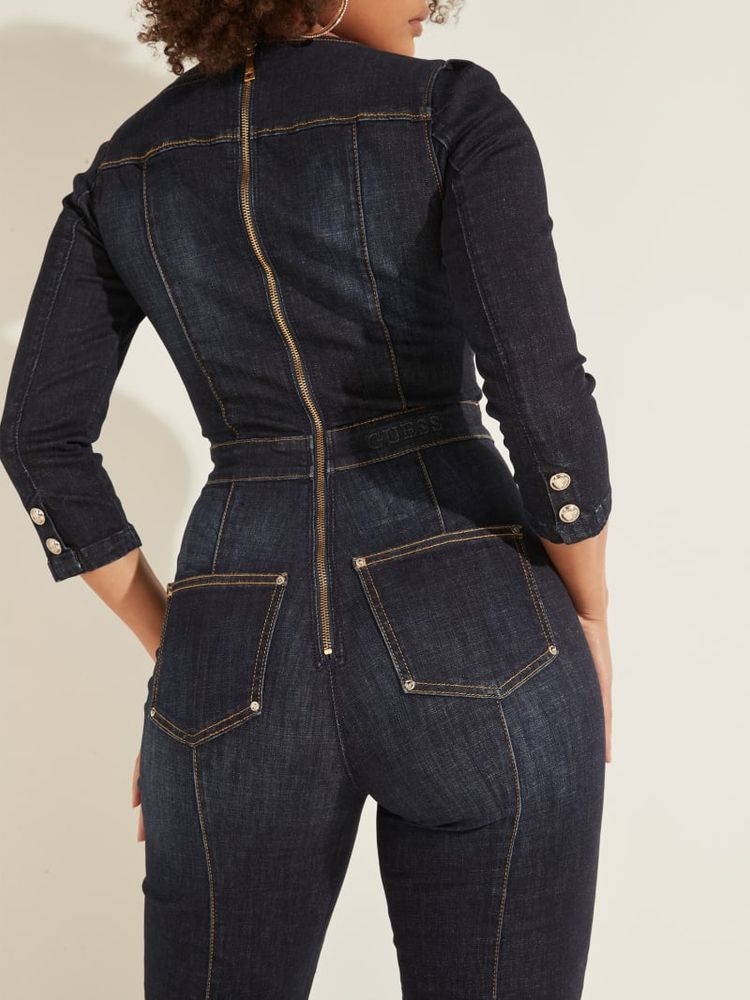 GUESS Eco Monic Denim Jumpsuit Bramalea City Centre