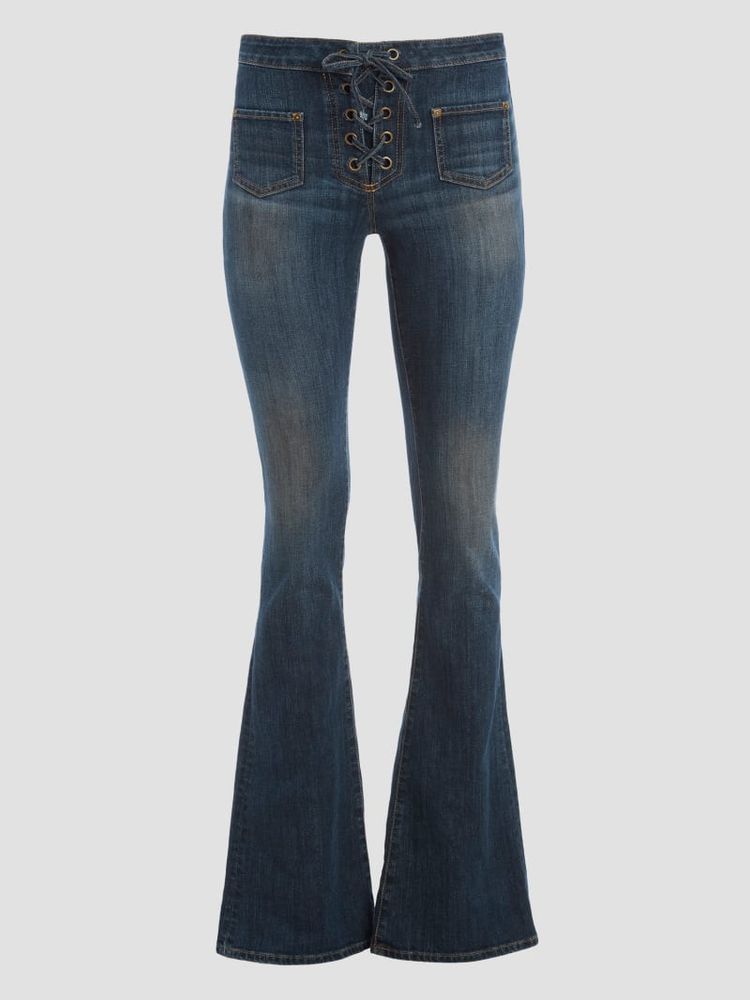 Guess lace up jeans online