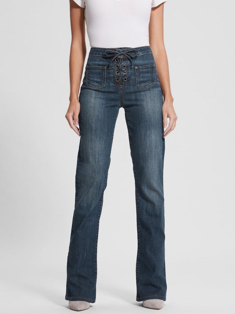 Guess flared jeans sales