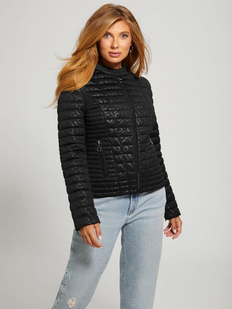 Guess vona puffer jacket sales