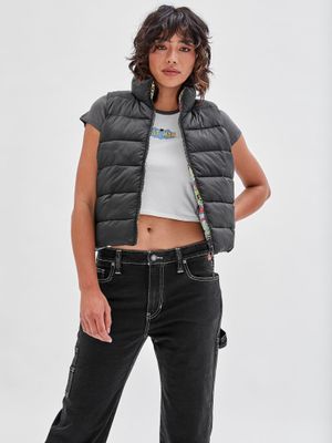 Guess vest womens best sale