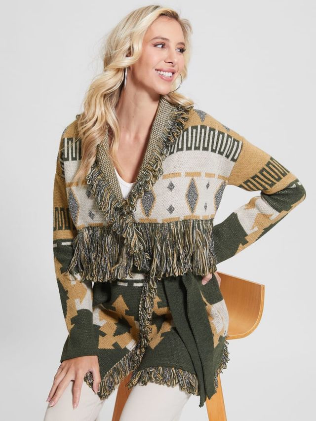 GUESS Giulia Longline Sweater Coat Bramalea City Centre