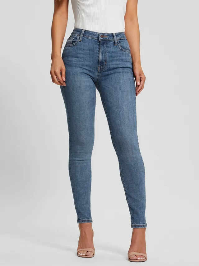 Guess super high deals rise skinny jeans