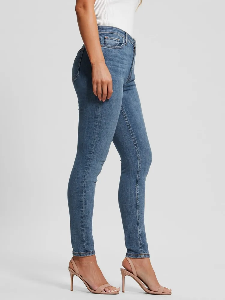 Guess high rise skinny jeans clearance