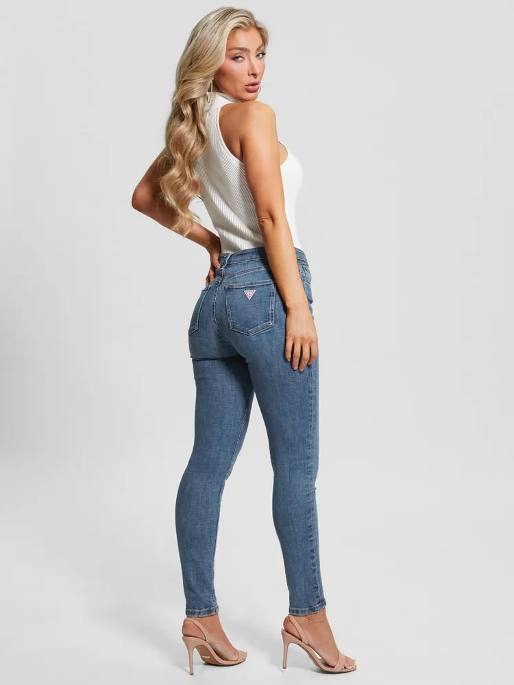 Guess high sale waisted skinny jeans