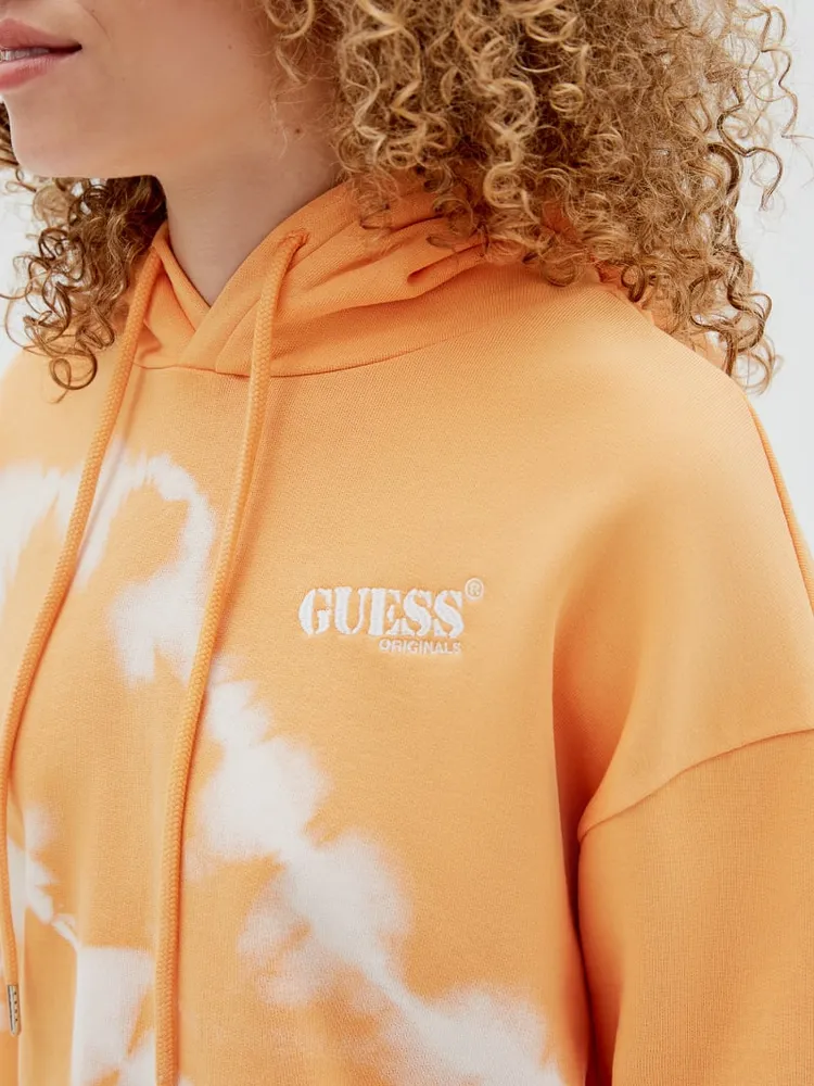 Tie dye sale guess hoodie