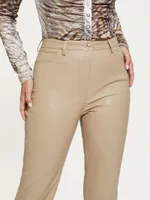 Guess butter faux leather pants best sale