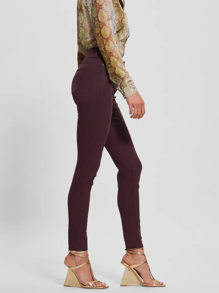 Guess coated skinny jeans hot sale