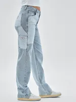 Guess color block jeans best sale