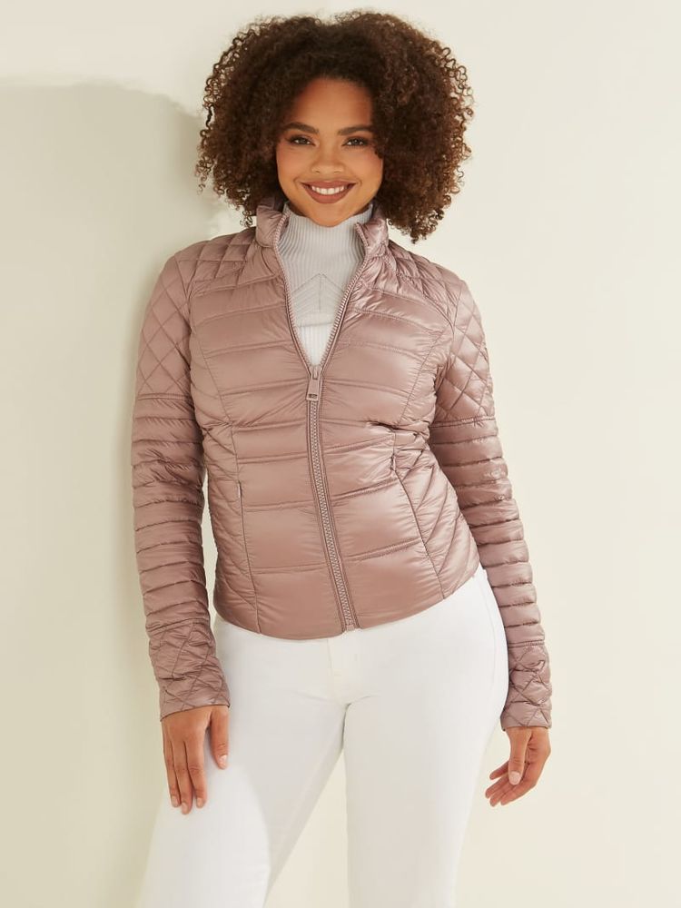 Guess packable down jacket hot sale