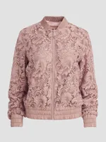 GUESS Aisha Lace Flight Jacket Shop Midtown