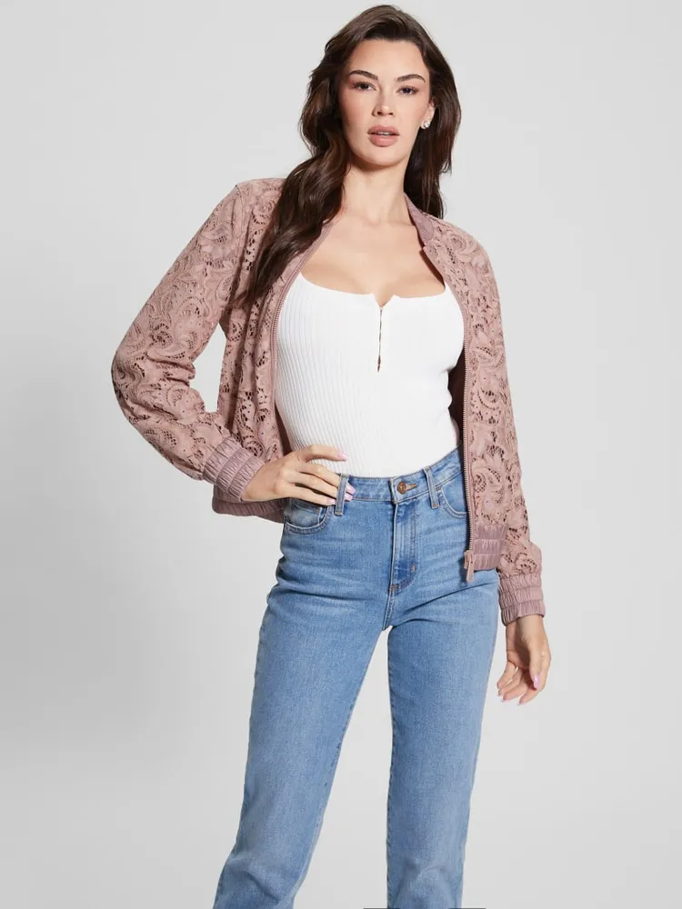 GUESS Aisha Lace Flight Jacket Bramalea City Centre