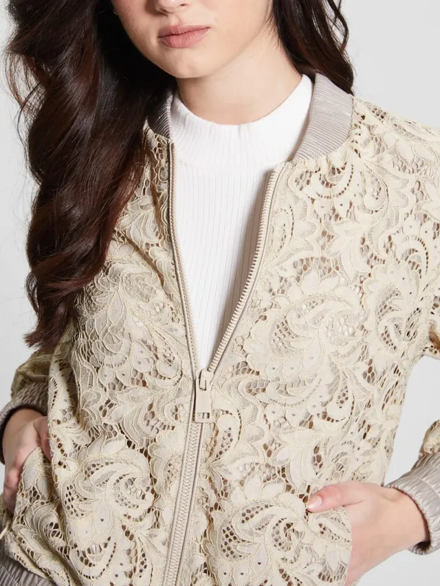 Guess lace jacket shop