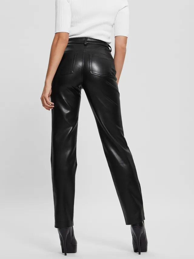 Guess butter faux new arrivals leather pants