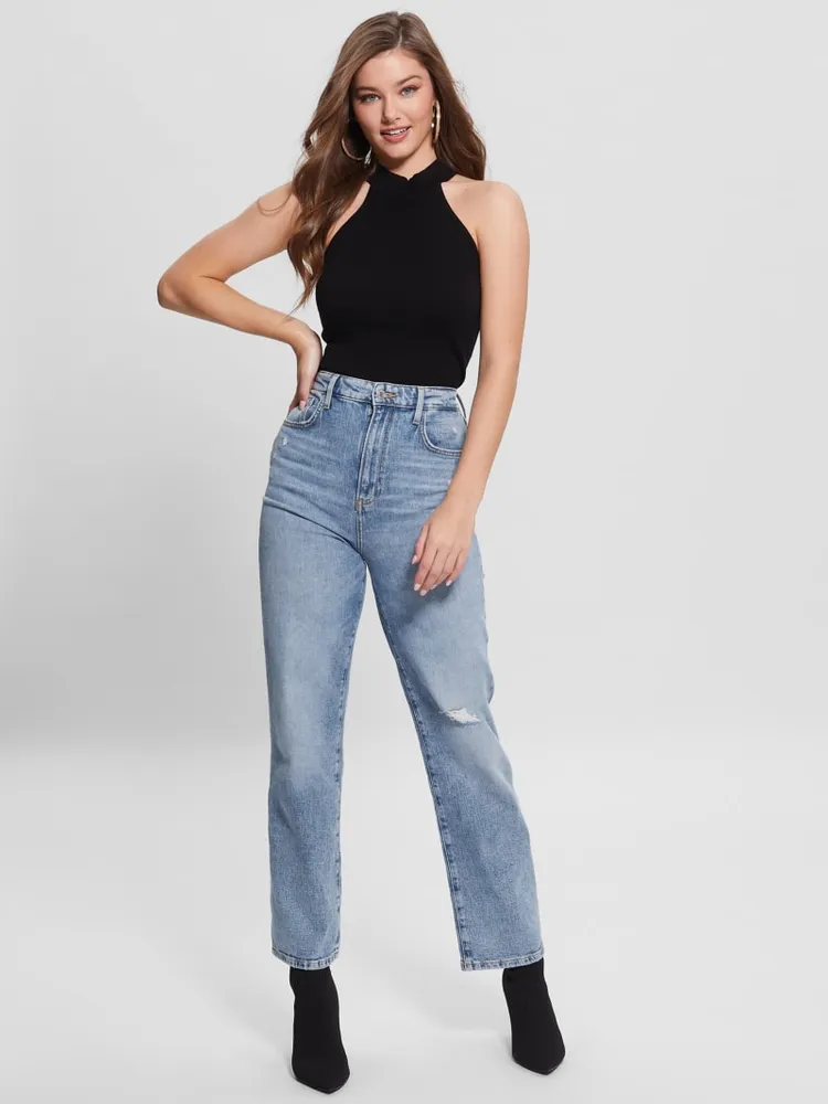 Guess distressed jeans online