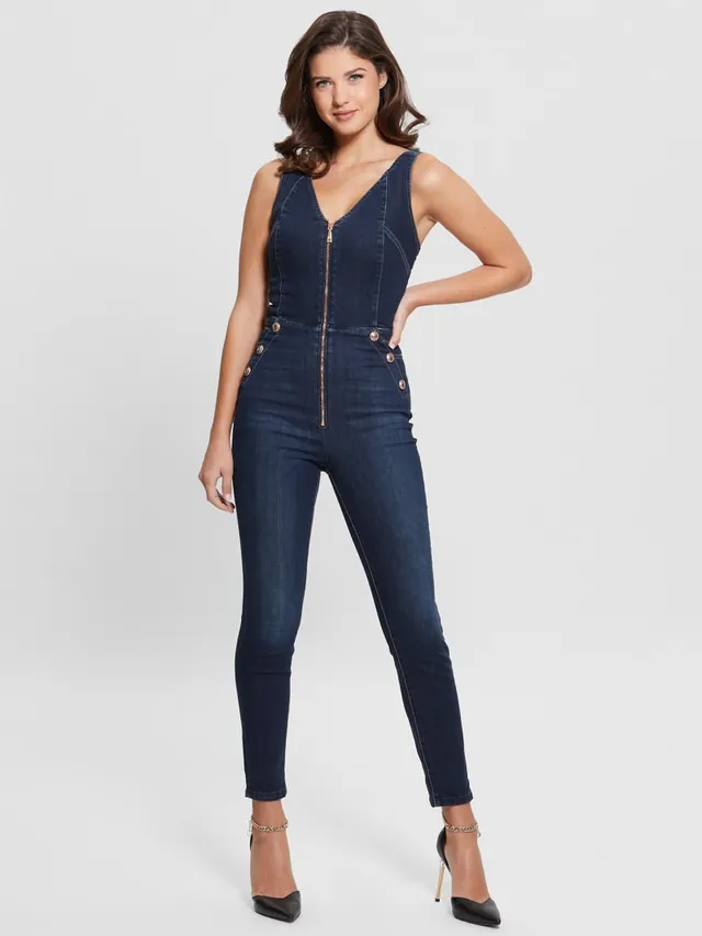 GUESS Reina Denim Jumpsuit Shop Midtown