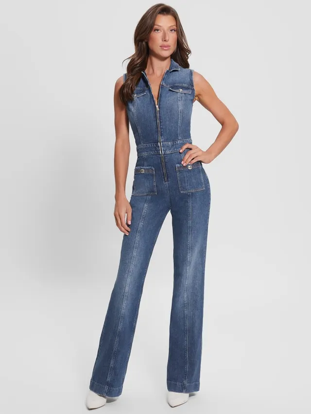 GUESS Eco Monic Denim Jumpsuit Shop Midtown