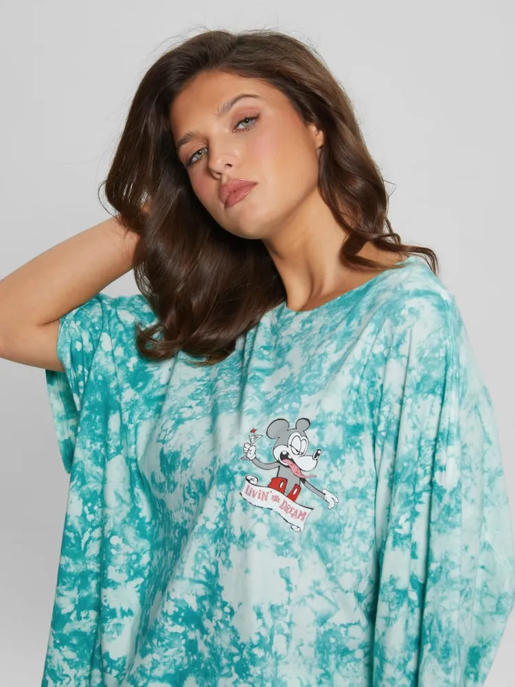 Guess oversized tee womens best sale