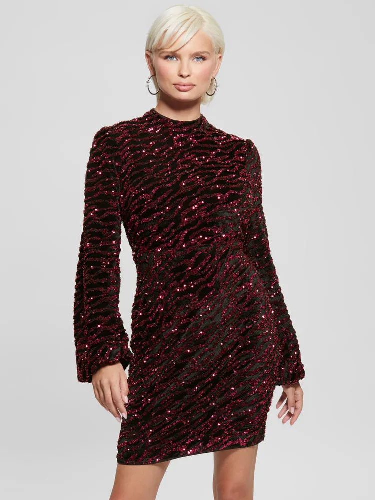 GUESS Zoe Sequin Dress Shop Midtown