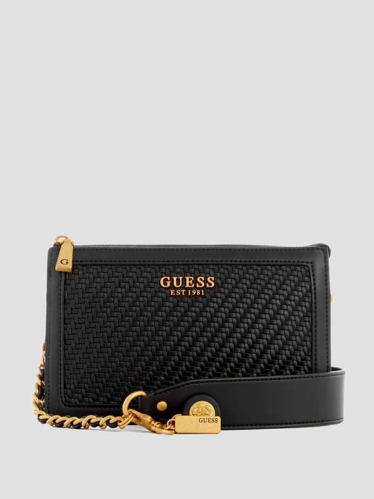 GUESS Abey Woven Shoulder Bag Bramalea City Centre