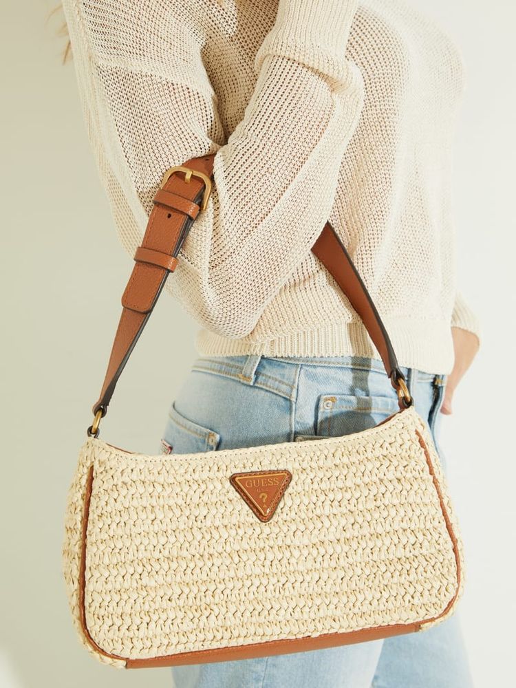 Guess straw clearance bag