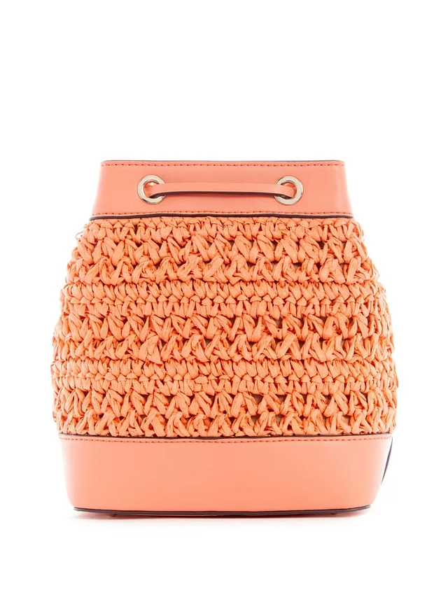 Dryden debby straw drawstring bag store