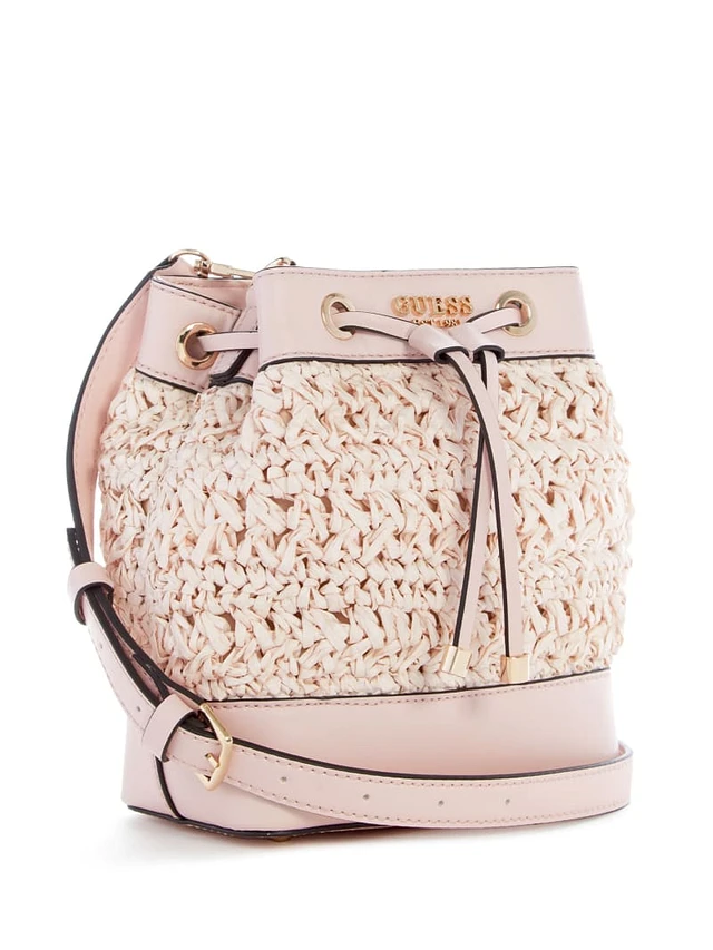 Guess muze logo store bucket bag