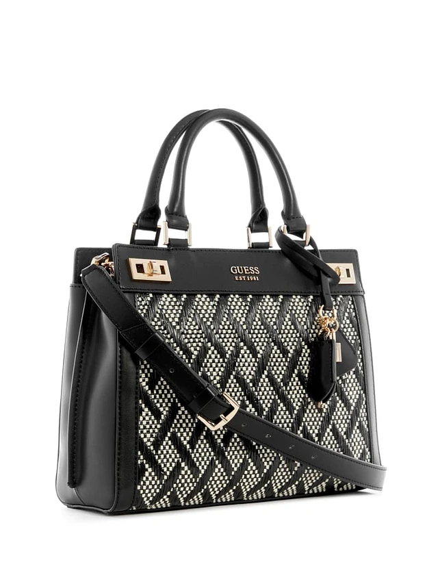 Katey luxury best sale satchel guess