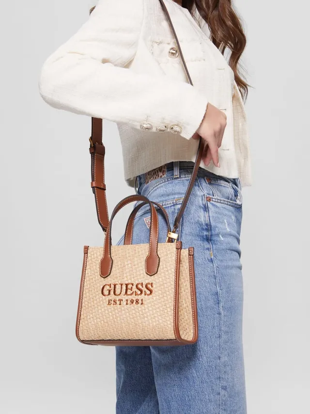 Guess mini tote store