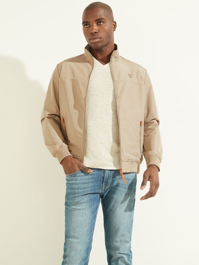 Guess men's aviator jacket top