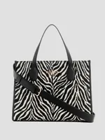 Guess zebra bag clearance