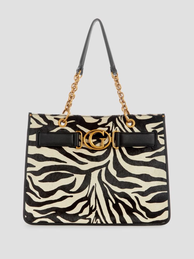 Guess zebra bag clearance