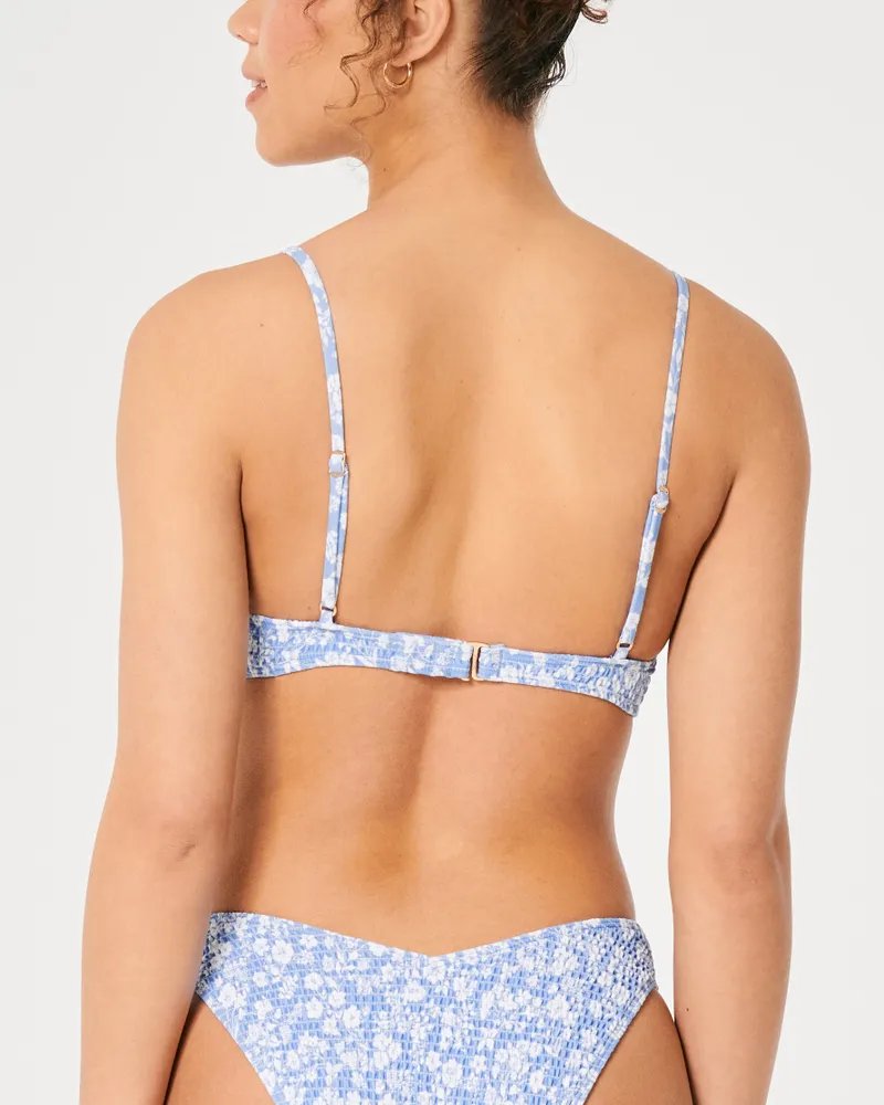 Hollister High Apex Smocked Underwire Bikini Top Mall of America