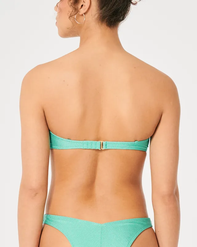 Hollister bandeau bikini top deals