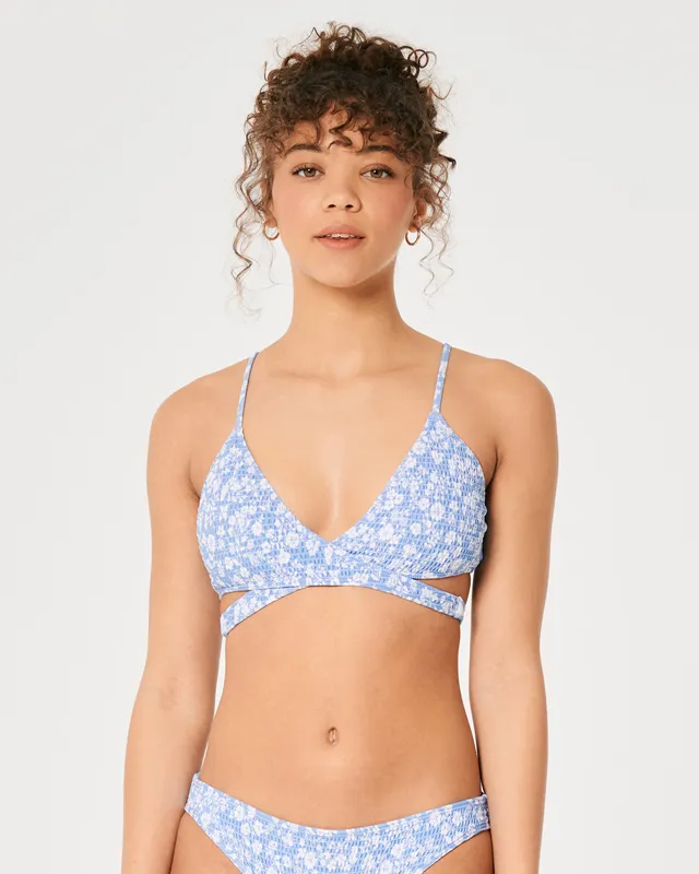 Hollister wrap triangle bikini top 2025