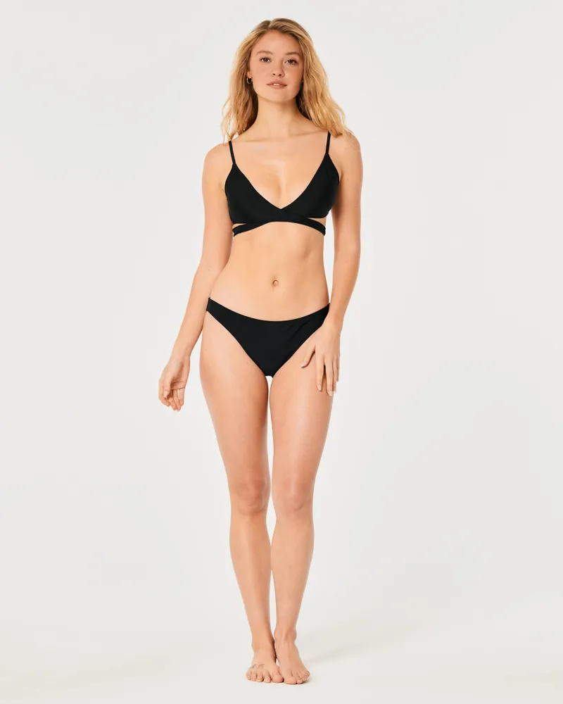 Hollister wrap bikini discount