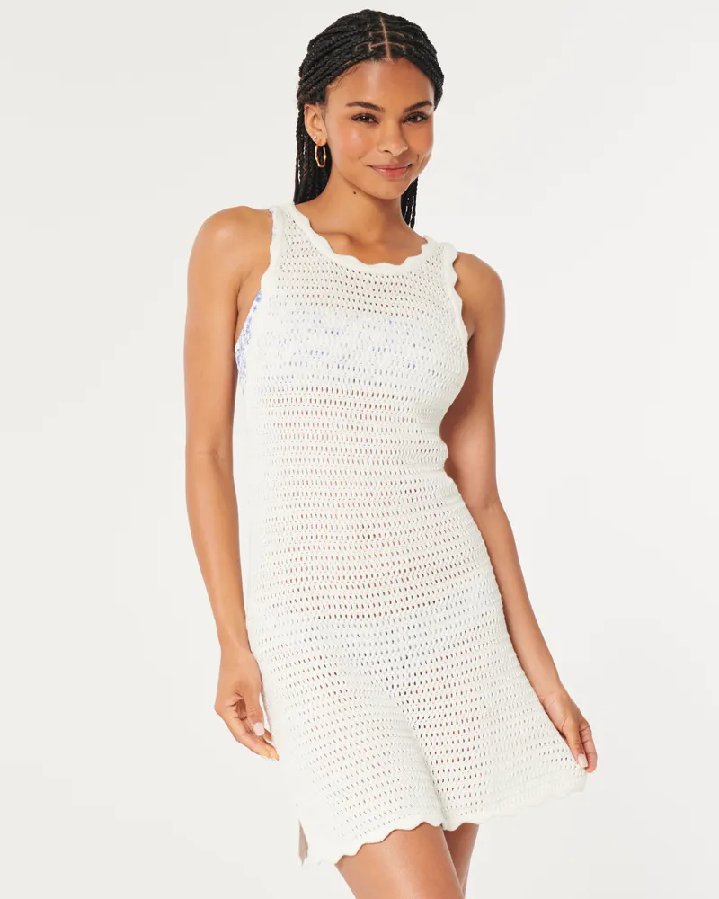Hollister Crochet Cover Up Dress Mall of America