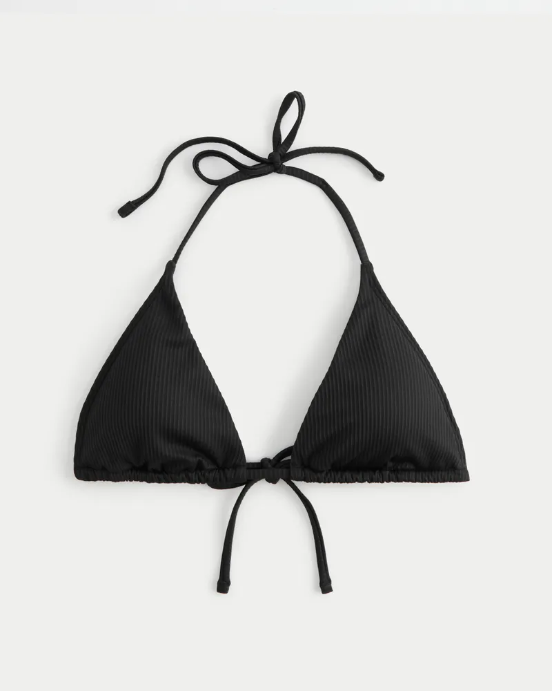 Hollister wrap store triangle bikini top